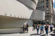 Entrada al Museo Guggenheim de Nueva York