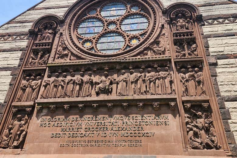 Fachada de Alexander Hall, en Princeton