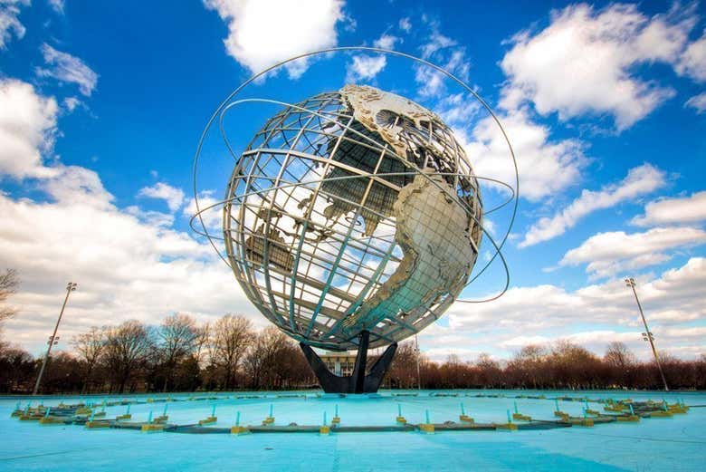 Bola del mundo en Flushing Meadows Corona Park