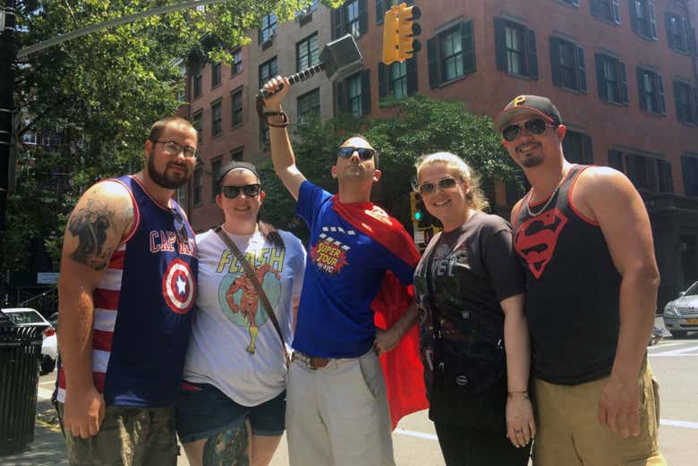 Tour de los superhéroes de Nueva York