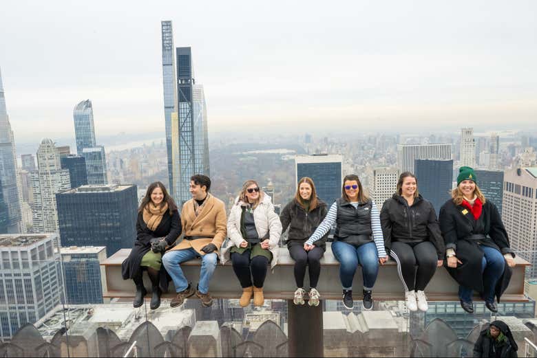 Disfrutando de las vistas desde The Beam