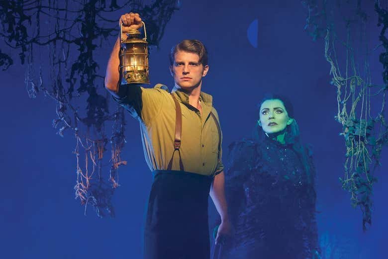 Una de las escenas de Wicked