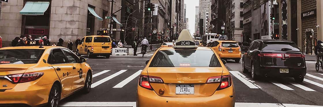 Taxis en Nueva York